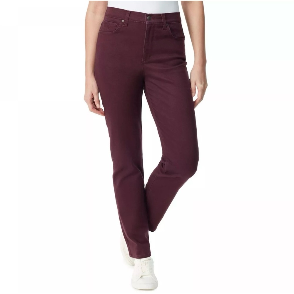 Gloria Vanderbilt Amanda Classic Rise Tapered Leg Jeans Size 16 Average NWT